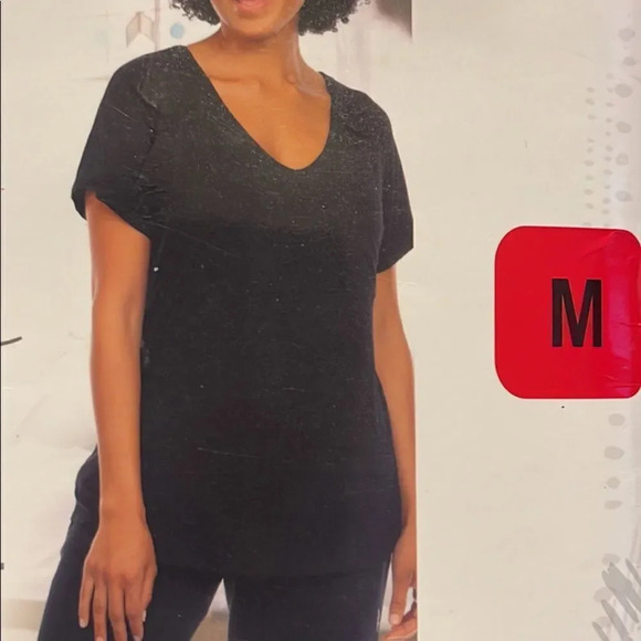 Honeydew Ladies' Embroidered Lounge Set 2-piece Medium - Picture 4 of 7